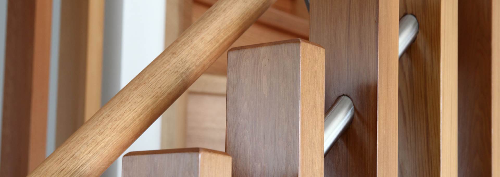 wooden balustrade